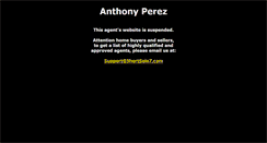 Desktop Screenshot of anthonyperez.shortsale7.com