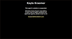 Desktop Screenshot of kaylakraemer.shortsale7.com