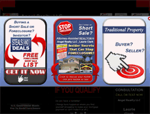 Tablet Screenshot of laurieclark.shortsale7.com